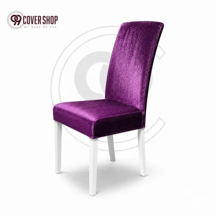 Magenta - Premium Velvet Dining Chair Cover