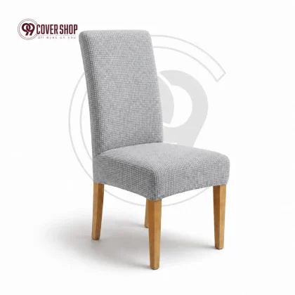 Silver Colour | Honeycomb Chair Cover