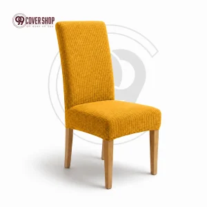 Golden Colour | Honeycomb Chair Cover