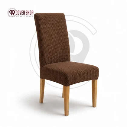 Coffee Colour | Honeycomb Chair Cover