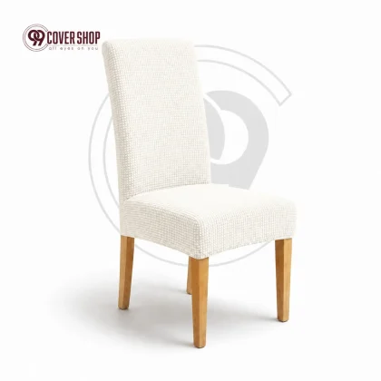 Off White Colour | Honeycomb Chair Cover