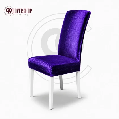 Violet - Premium Velvet Dining Chair Cover