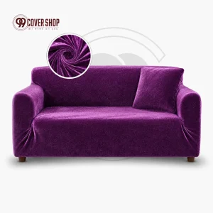 Magenta - Velvet Sofa Cover | Premium China Imported Fabric