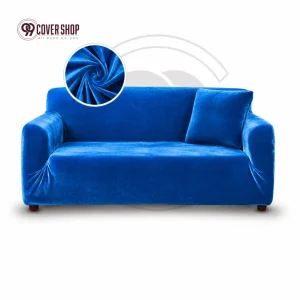 Sky Blue - Velvet Sofa Cover | Premium China Imported Fabric