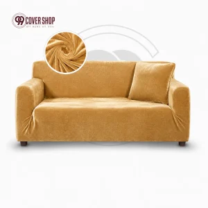 Golden- Velvet Sofa Cover | Premium China Imported Fabric