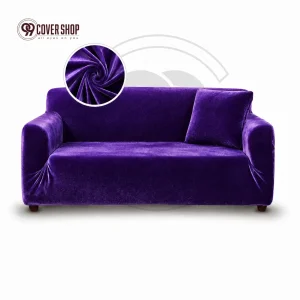 Violet- Velvet Sofa Cover | Premium China Imported Fabric