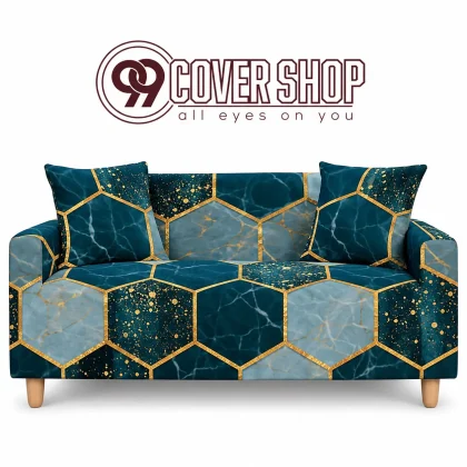 Printed Stretchable Fabric Sofa Cover for 1,2,3 Seat | 990102
