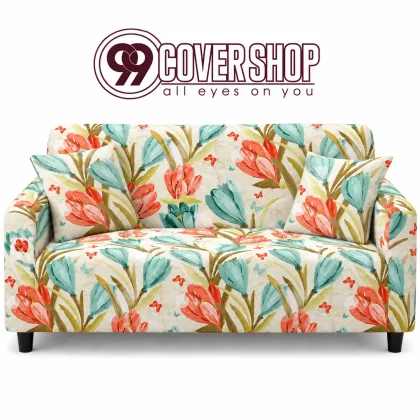 Print stylish Sofa Cover for any Sofa Look Simple & Modern | 990106