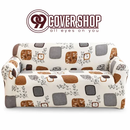 Simple Print Sofa Cover for Regular or Customizable | 990108