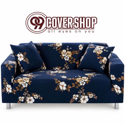 Floral Print sofa Cover for any Size | 990113