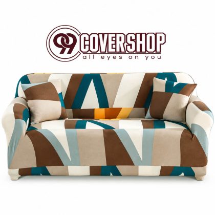 Multicolor Print Sofa Cover Like Simple For any & Customised Sofa | 990114