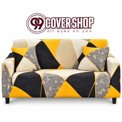 Print Sofa Cover Like Simple For any & Customised Sofa | 990115