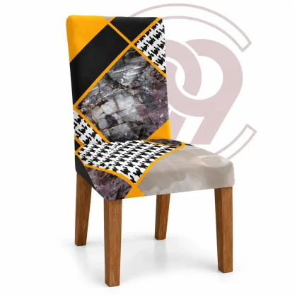 Multiple Shape Printed Spandex Chair Cover । 99008