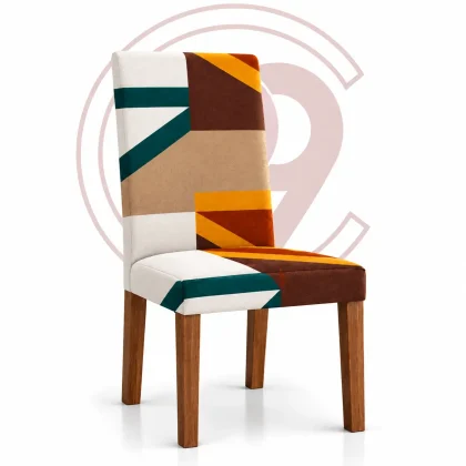 Eligent Shape Printed Spandex Chair Cover । 99003