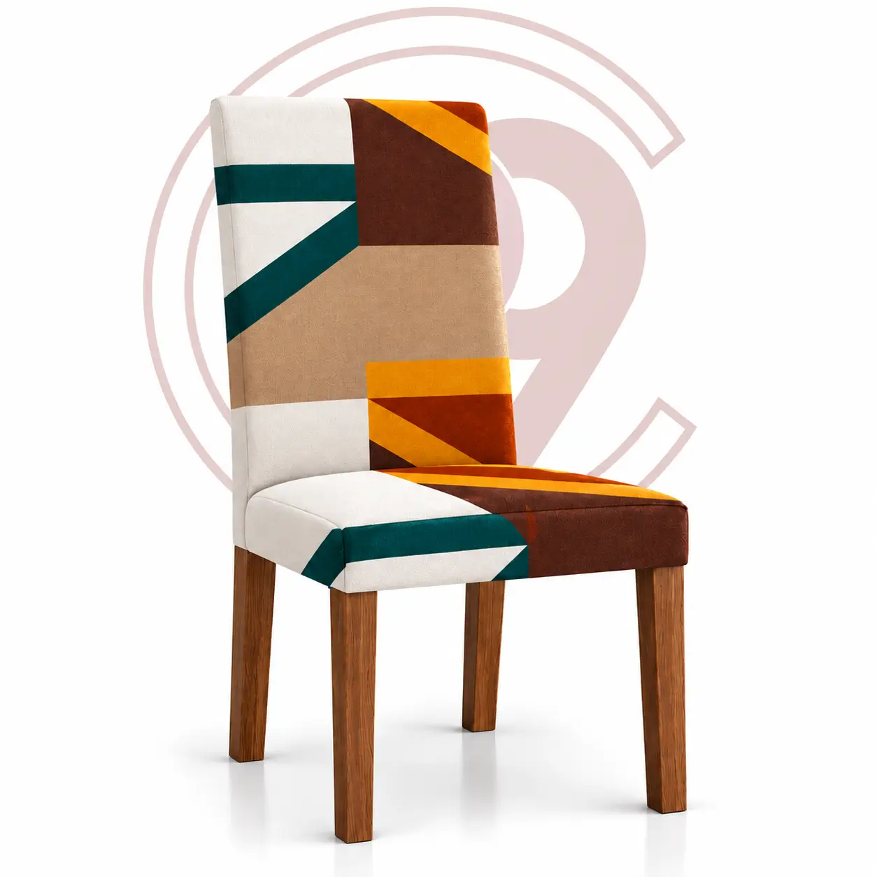 Eligent Shape Printed Spandex Chair Cover । 99003