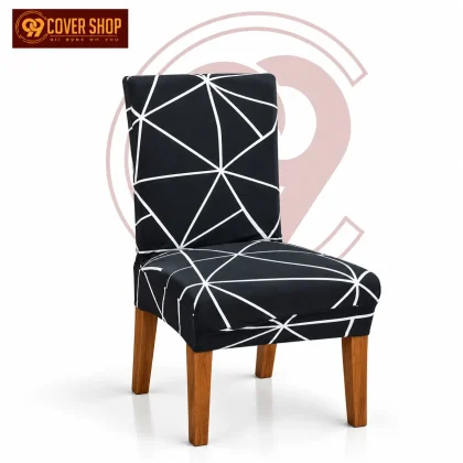 Spider Net Design Spandex Chair Cover । 99005